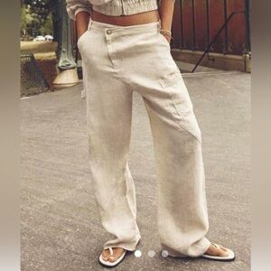 Zara Alana Linen Women Pant (NWT)